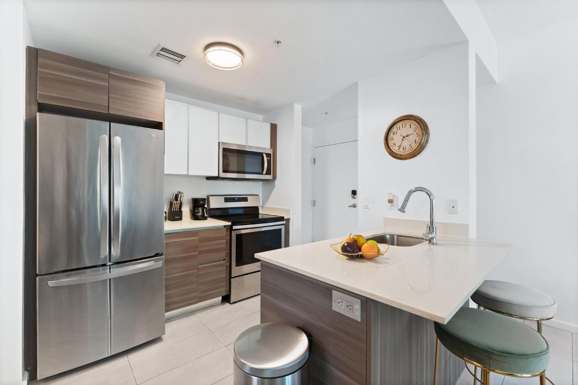 Modern Apartment In Edgewater Miami Kamer foto