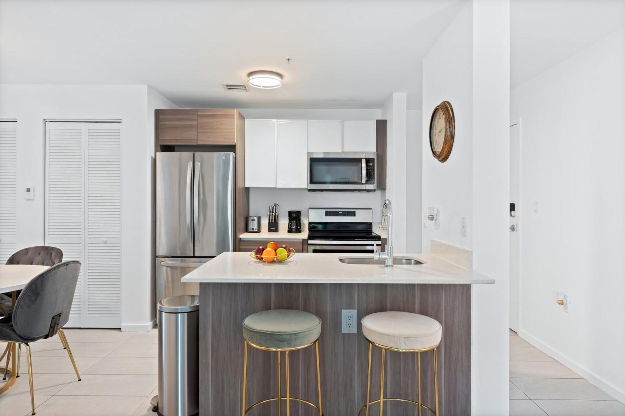 Modern Apartment In Edgewater Miami Kamer foto