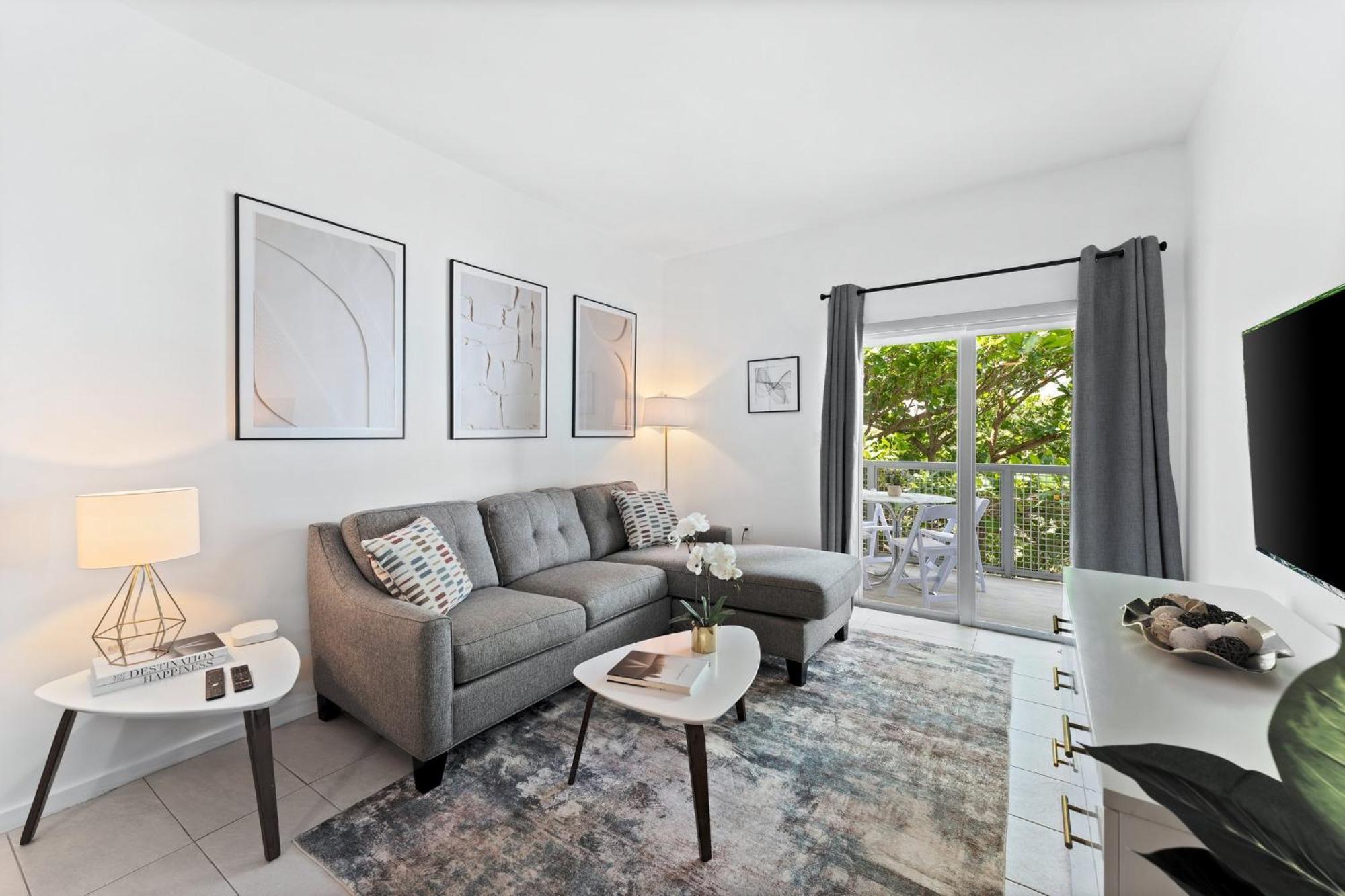 Modern Apartment In Edgewater Miami Kamer foto