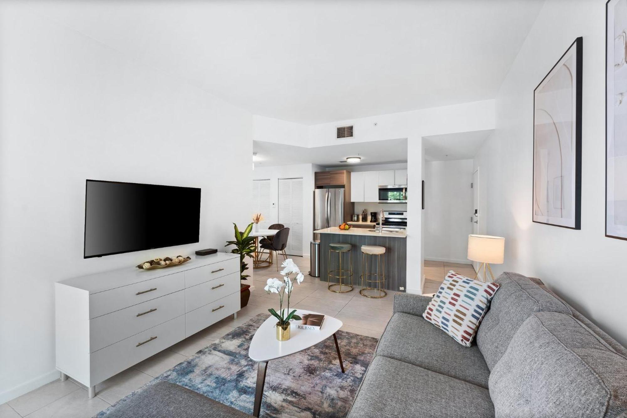 Modern Apartment In Edgewater Miami Kamer foto