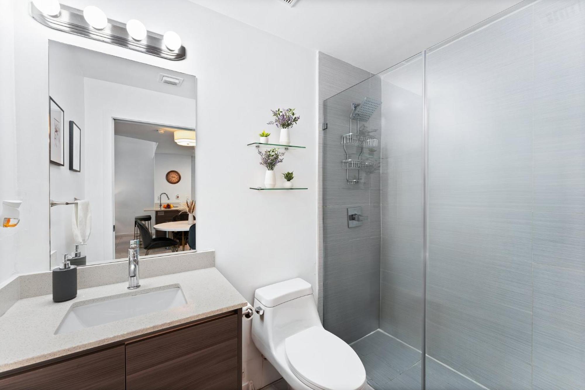 Modern Apartment In Edgewater Miami Kamer foto